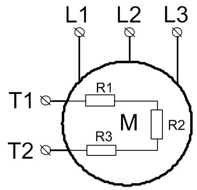 Подключение термисторов к РТ-М01-1-15