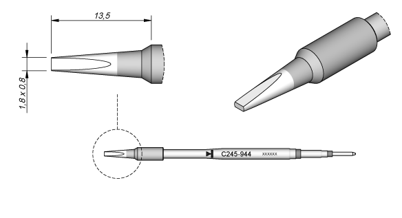 Картридж и паяльник