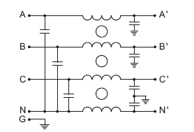 DL-5EA сетевой фильтр 5А трехфазный