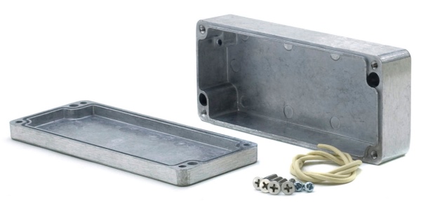 Корпус алюминиевый G109 внутри