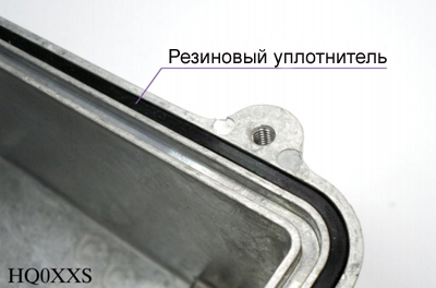 HQ009SBK корпус алюмин., 274x173x66, IP67, окрашенный (серый) (рис.3)