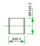 Габариты разрядника NS2R-xAB