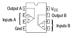 LM393N микросхема, DIP-8 (PBF) (рис.2)