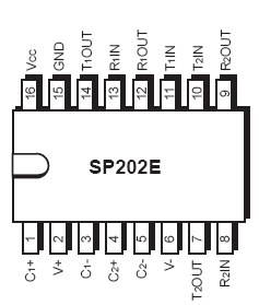 SP312EET микросхема, SOIC-18 (рис.3)