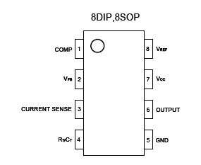 UC3844D8 микросхема SO-8 (рис.3)