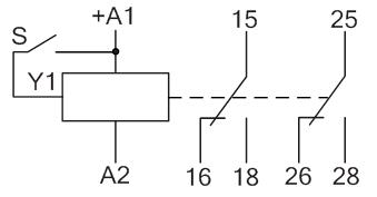 Схема подключения реле РВЦ-П2-10