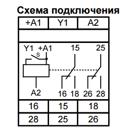 РВО-П2-М-15 ACDC10-30В УХЛ4 Реле времени однокомандные (рис.2)