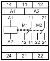Схема включения реле РВП-3-1