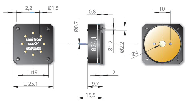 Пьезодинамик SCS-17-S