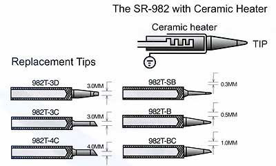 Сменные жала 982T