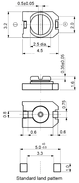 TZC3R100A110R00 подстр. конд. 3-10 пф SMD (рис.2)