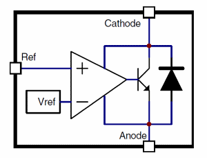 TL431 шунтовой стабилизатор