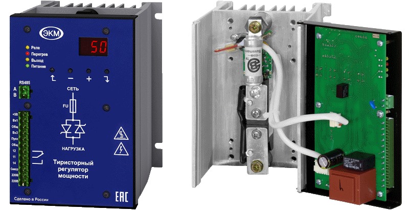 Тиристорные регуляторы мощности ТРМ (Полный цикл производства регуляторов мощности в России)