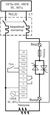 Схема подключения ТРМ-1М-30