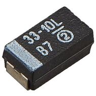 TECAP 33uF 10V 10%, size C - фото