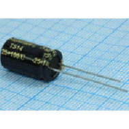 ECAP 22uF 200V 1021 85°C SR - фото