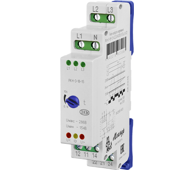 РКН-3-18-15 AC230В/AC400В УХЛ2 МЕАНДР - фото