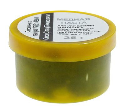 Паста медная 25г банка ССТХ - фото