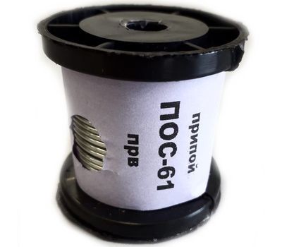 ПОС-61 Прв 1мм 1метр припой фас. ССТХ - фото