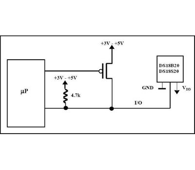 DS18S20+ Maxim - фото
