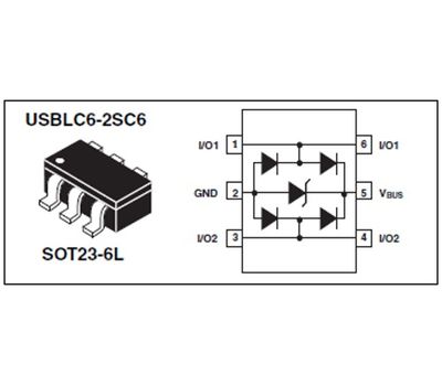 PESD3V3L5UY NXP - фото