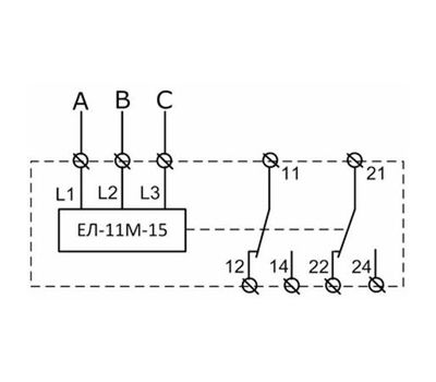 ЕЛ-11М-15 АС400В УХЛ2 МЕАНДР - фото