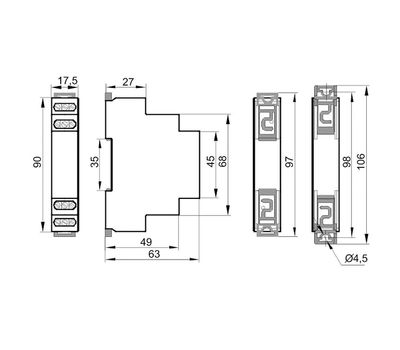 РКН-3-21-15 АС230В/AC400В УХЛ4 МЕАНДР - фото