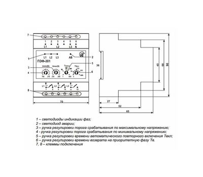 ПЭФ-301 НОВАТЕК-ЭЛЕКТРО - фото