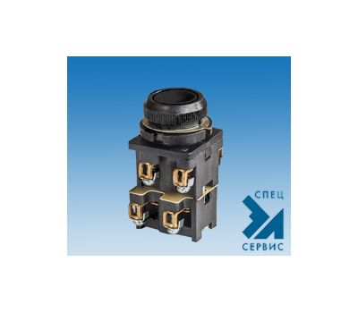 КЕ012 исп.6 черная кнопка ВЗКА - фото