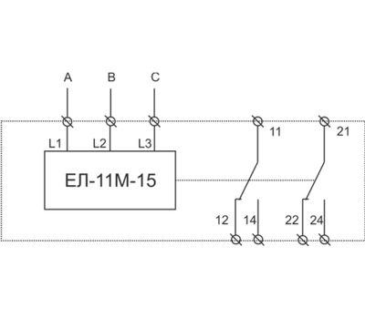 ЕЛ-11М-15 АС230В УХЛ4 МЕАНДР - фото