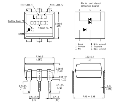 MOC3023 LITEON - фото