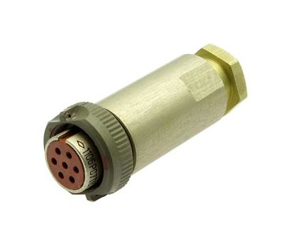 РС7ТВ розетка с кожухом КОПИР - фото