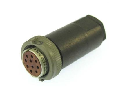 РС10АТВ розетка с кожухом КОПИР - фото