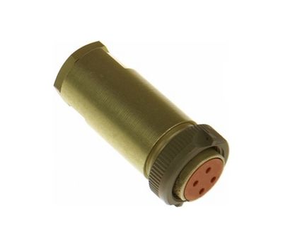 РС4АТВ  розетка с кожухом КОПИР - фото