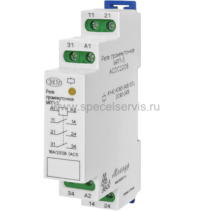 МРП-6 AC230В УХЛ4 МЕАНДР купить по цене 1777.70 руб. в СПЕЦЭЛСЕРВИС